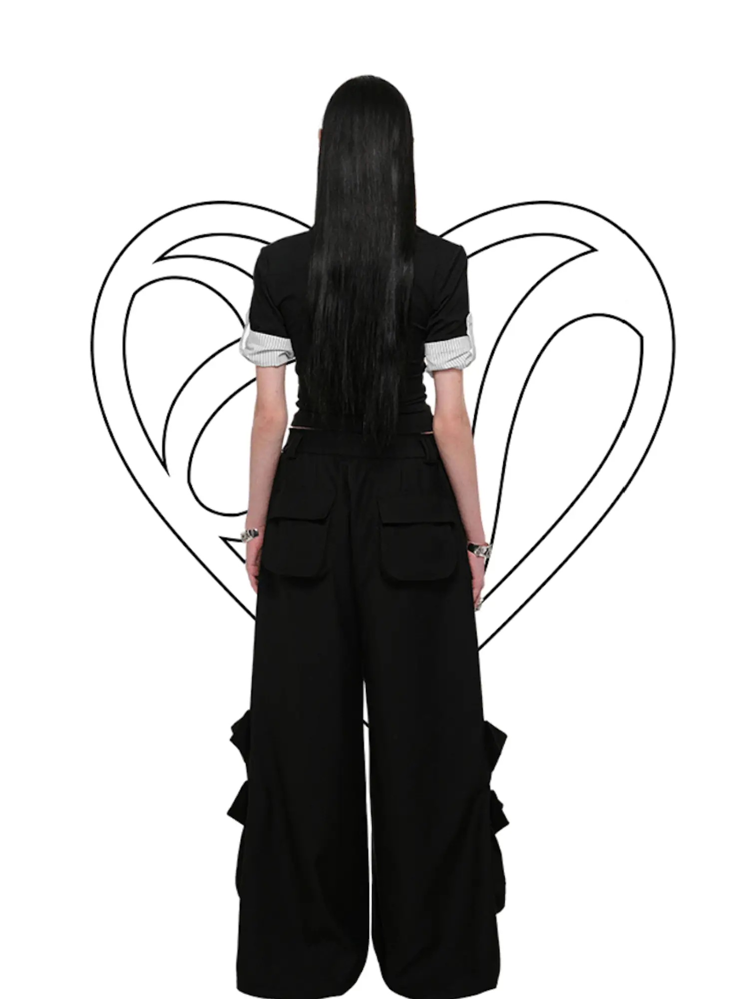Acubi Style Layered Polo Top - Image 5