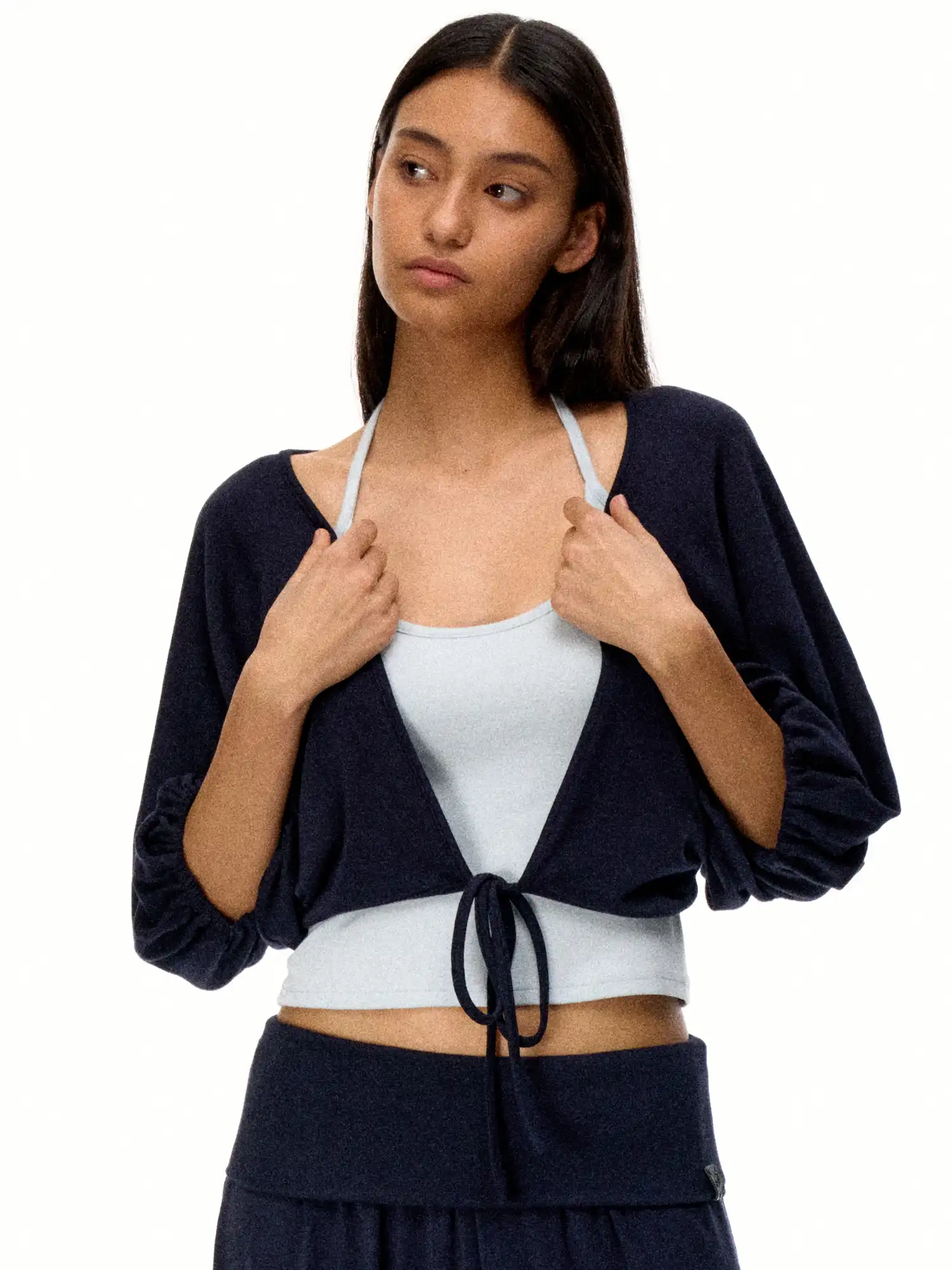 Balletcore Layered Contrast Pilates Top - Image 6