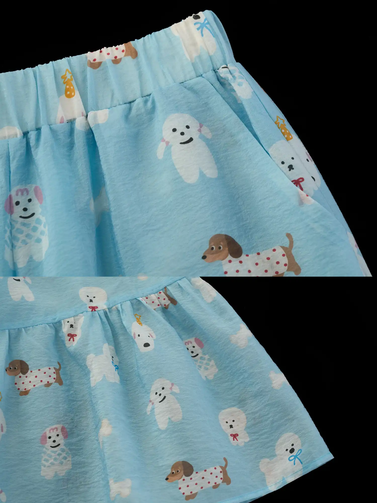 Blue Puppy Semi Sheer Palazzo Pants - Image 7