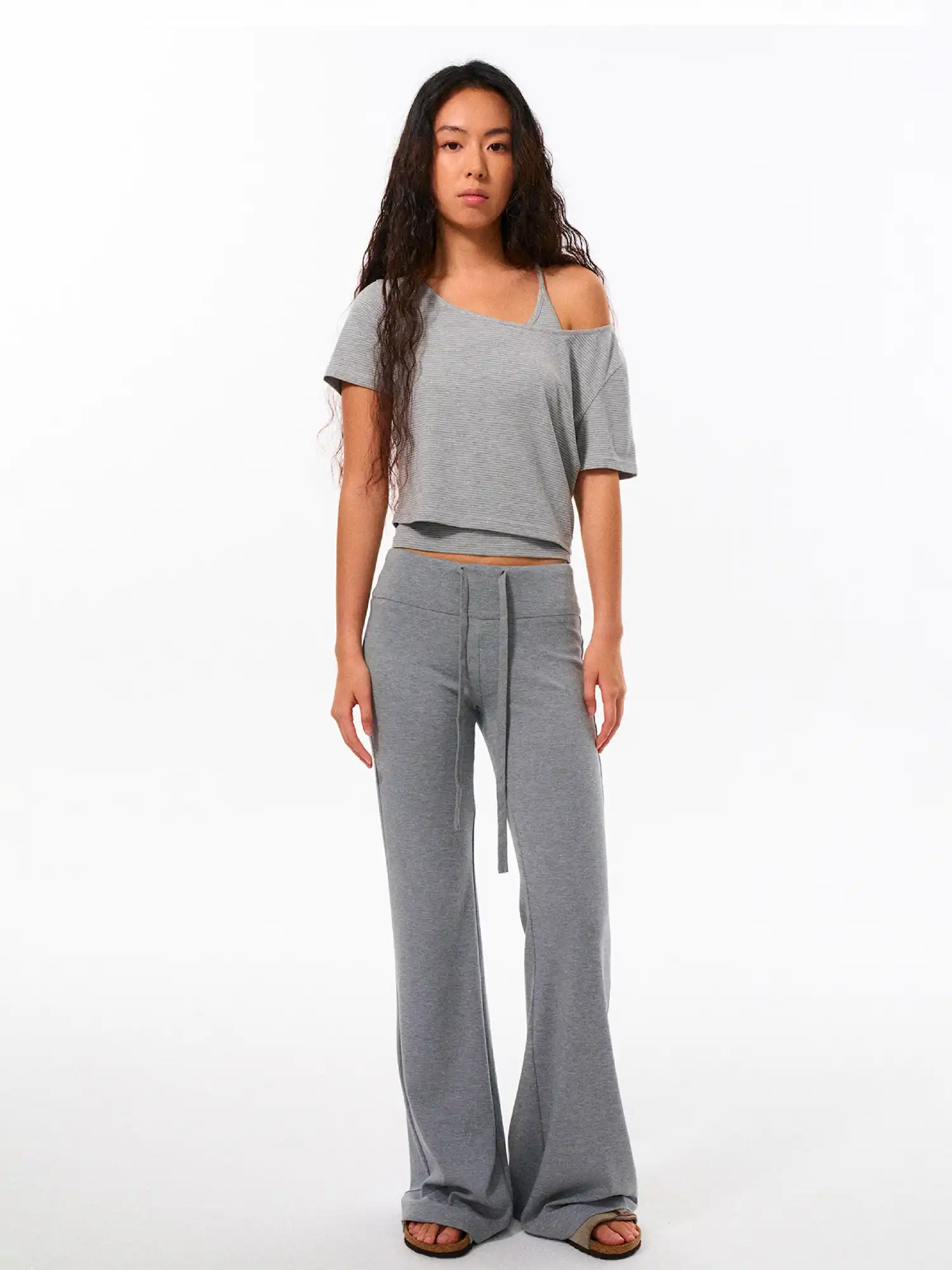 Cool Lyocell Striped Lounge Pants - Image 3