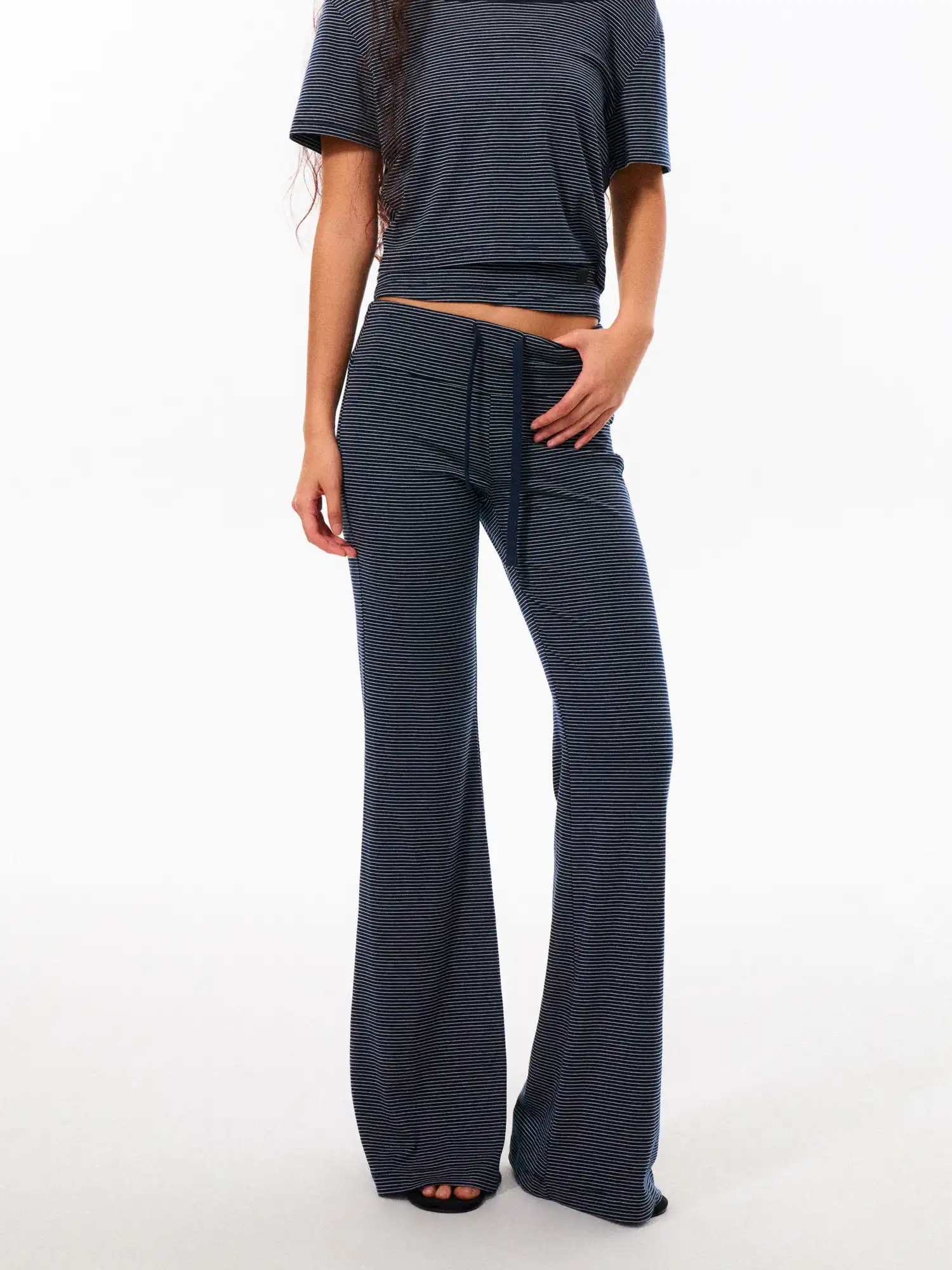 Cool Lyocell Striped Lounge Pants - Image 5