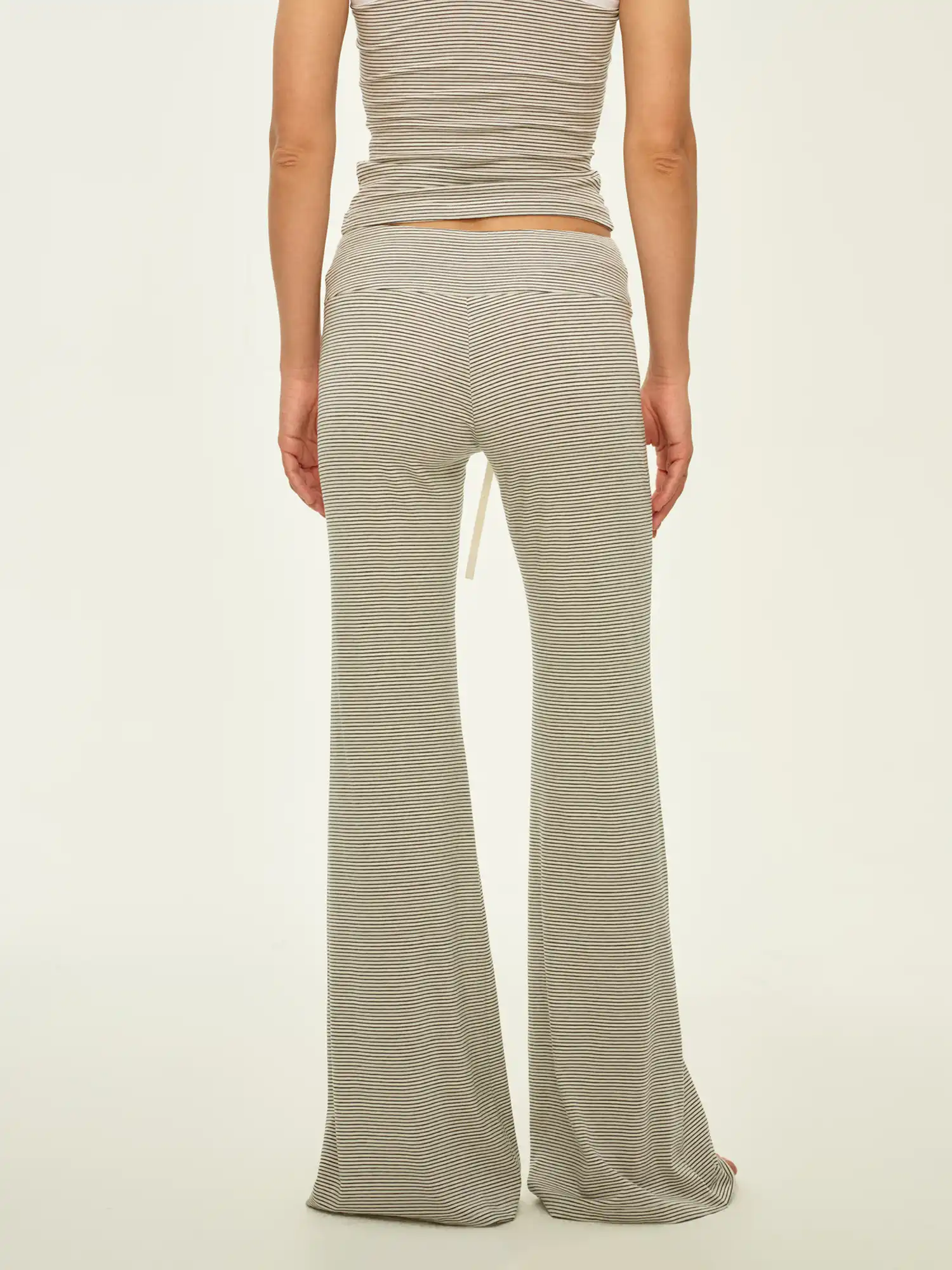 Cool Lyocell Striped Lounge Pants - Image 8