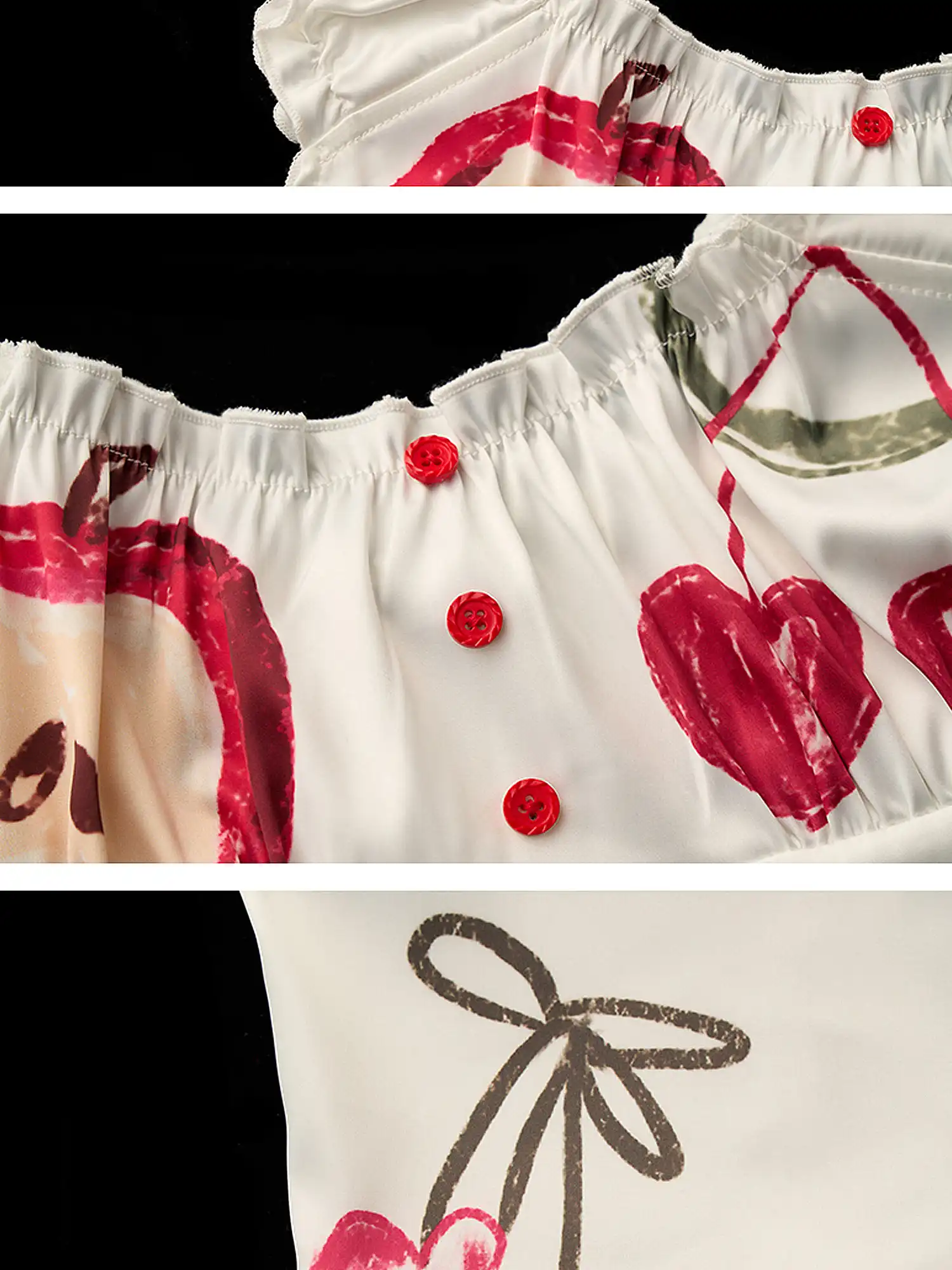 Cute Summer Cherry Crop Top - Image 6