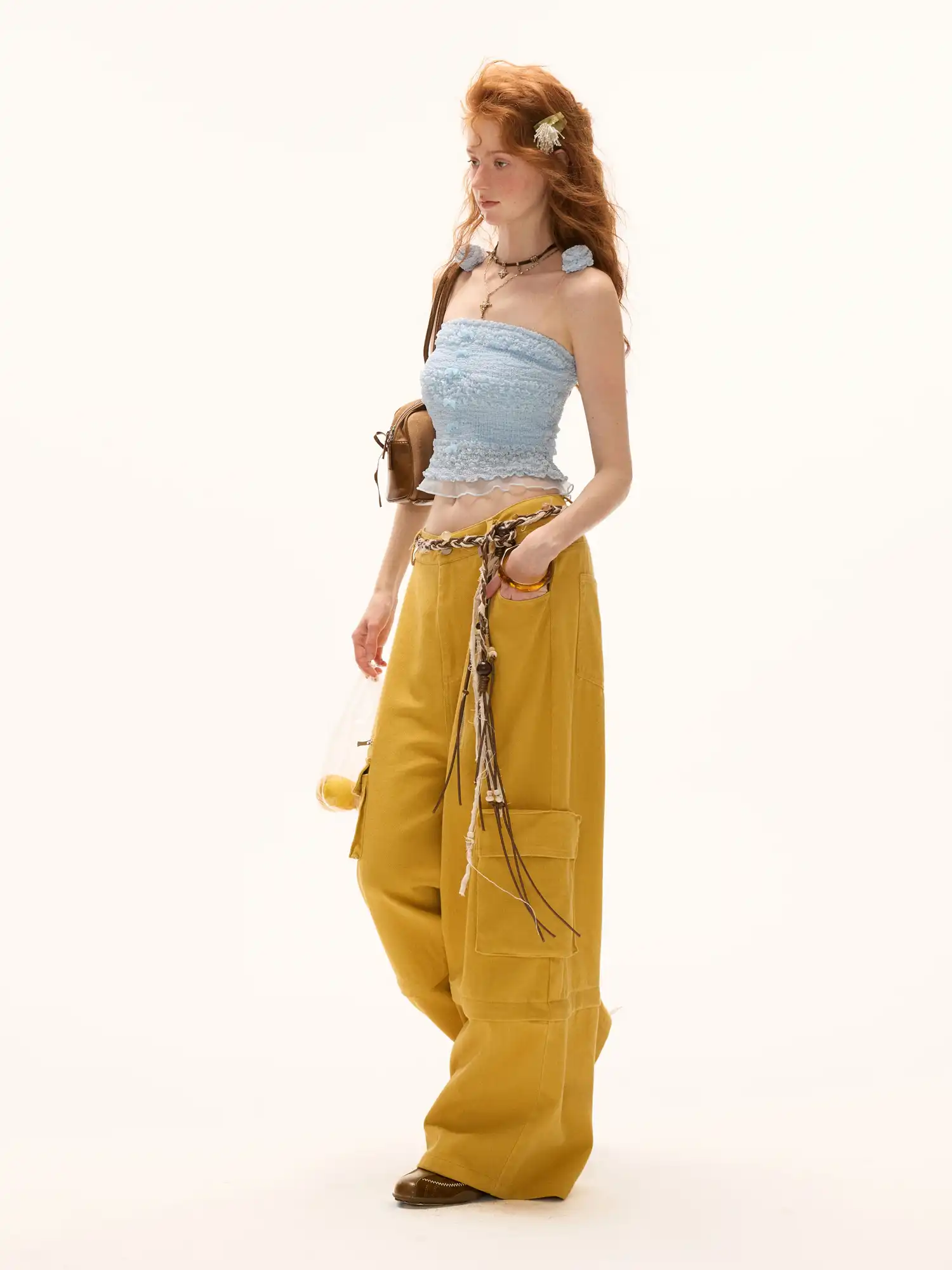 Detachable Cuff Cotton Cargo Pants - Image 6
