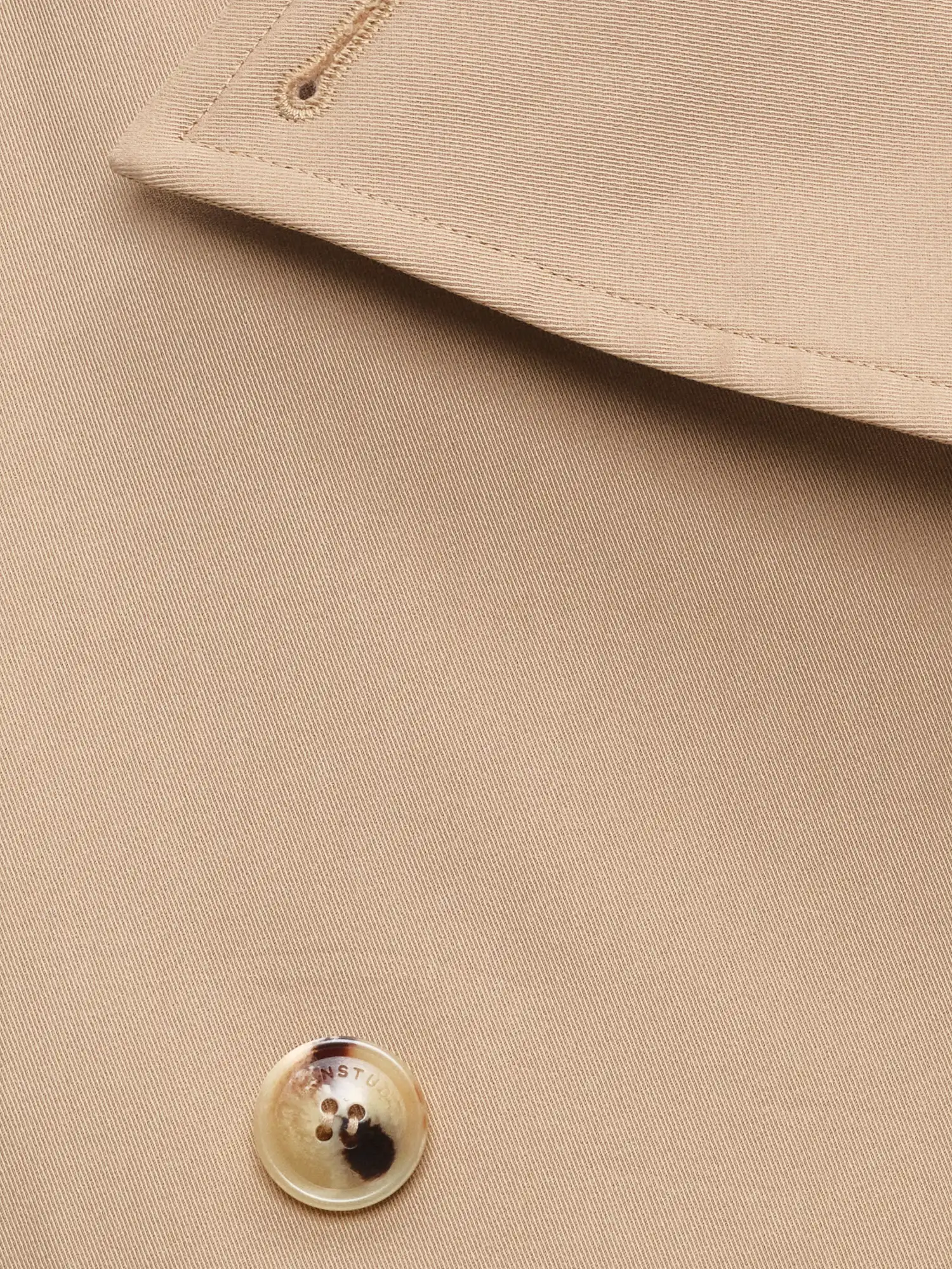 Double-Breasted Oversized Crop Trench Coat - Image 6
