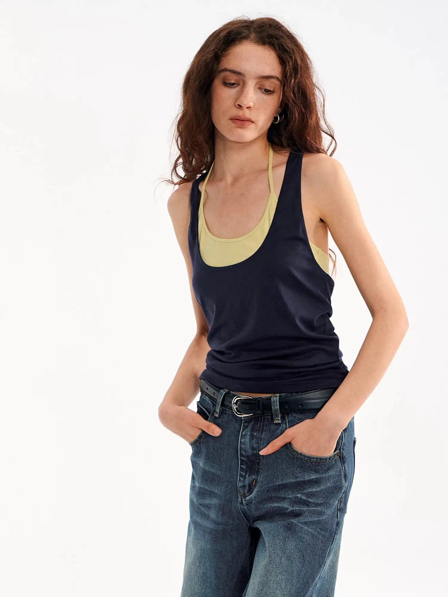 Double Layered Halter Tank Top - Image 11
