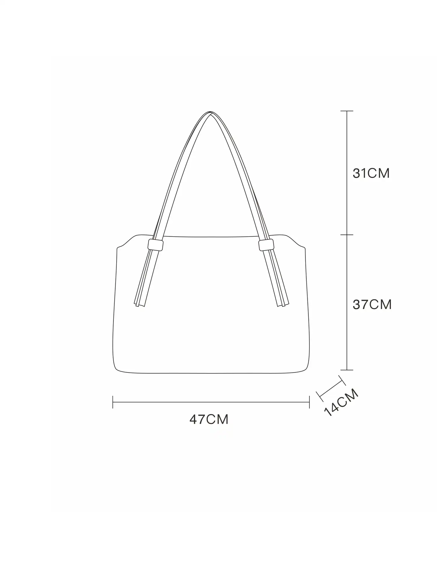 Faux Fur Cat Embroidered Suede Tote Bag - Image 10