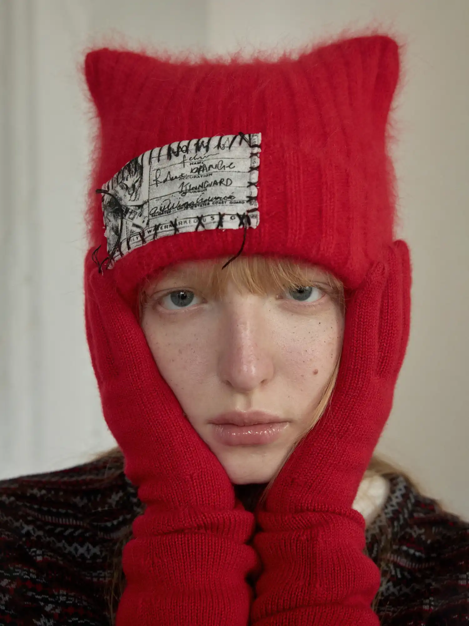 Fluffy Cat Ear Beanie