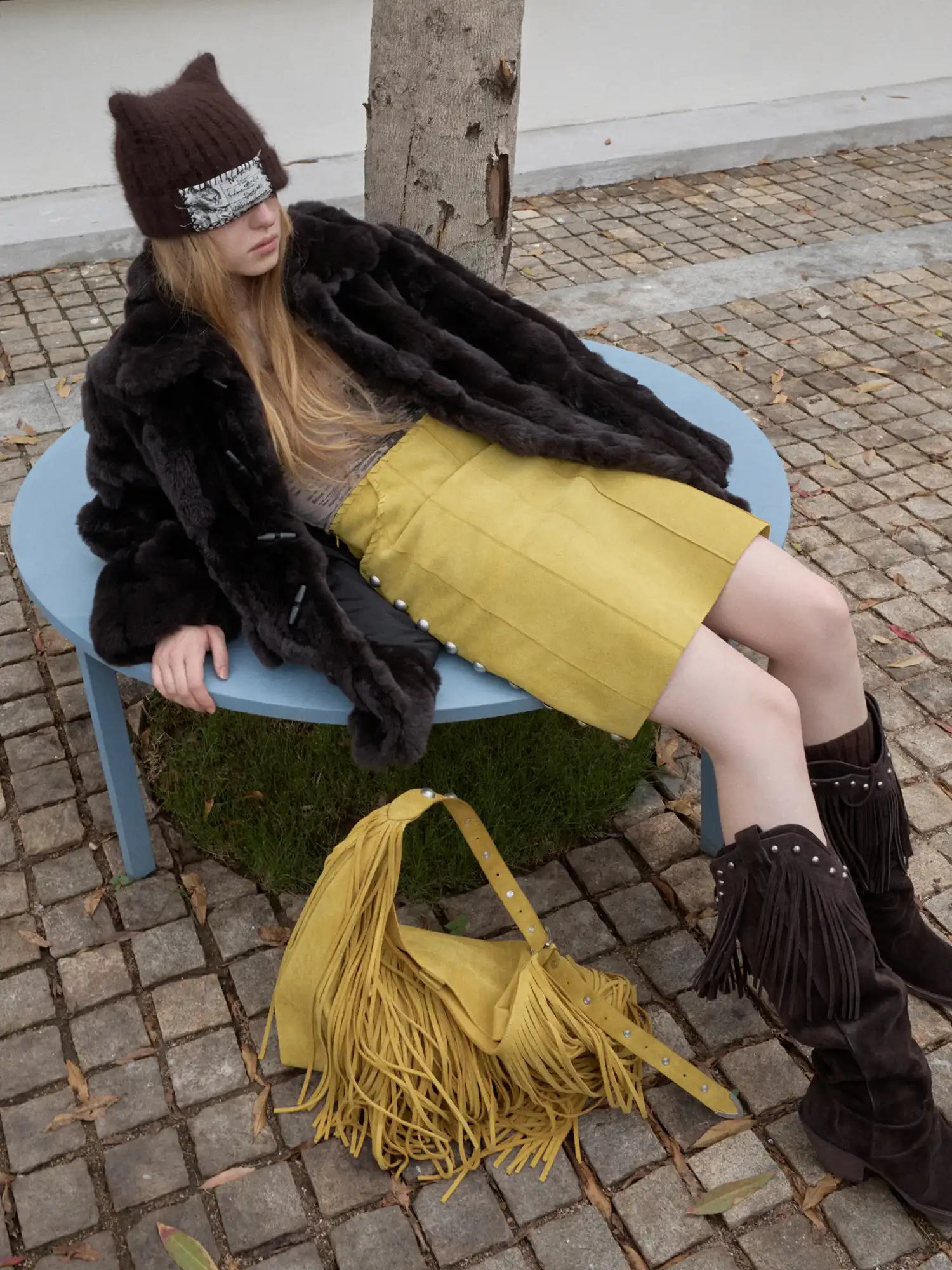 Fluffy Cat Ear Beanie - Image 11