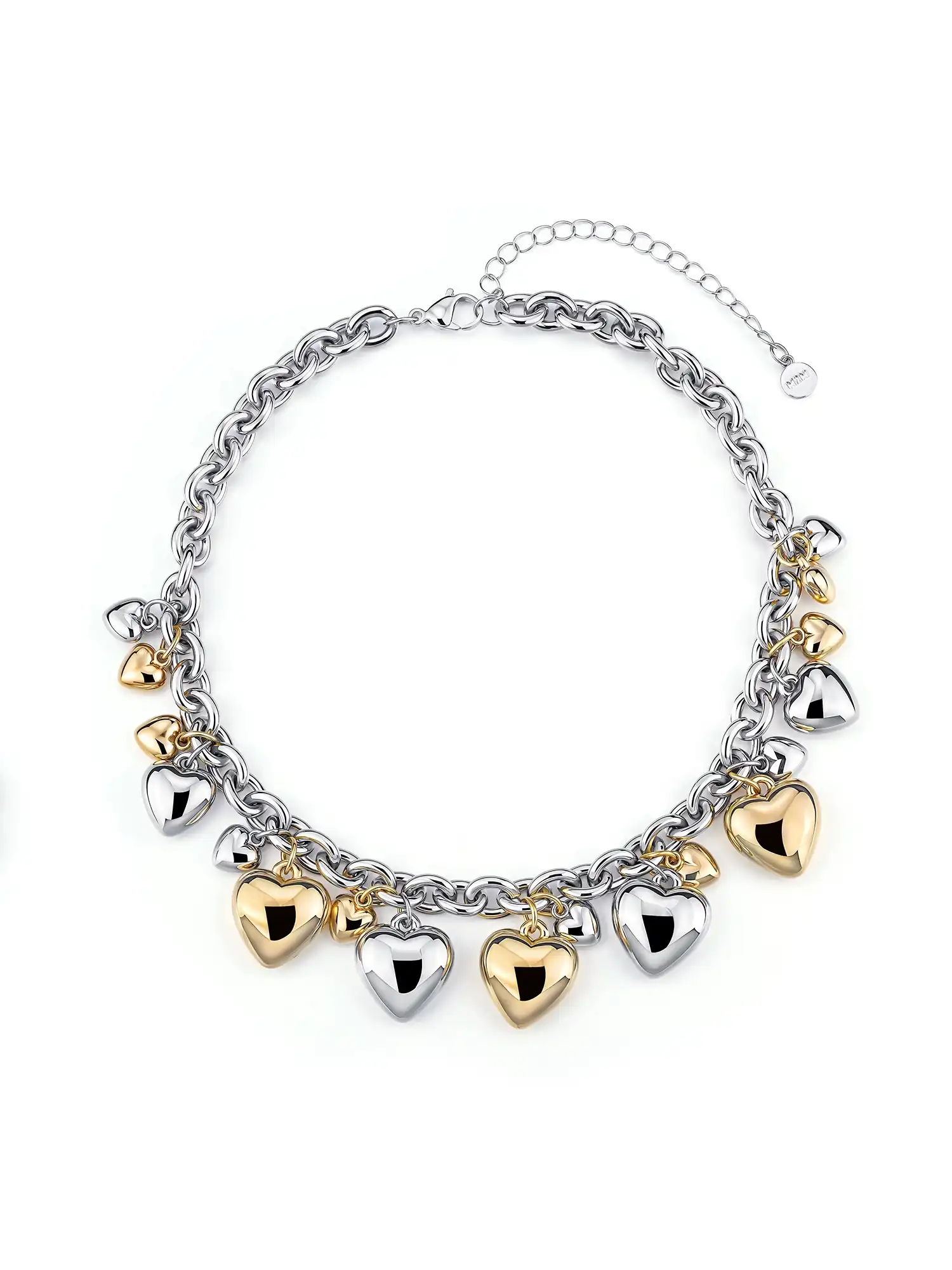Heart-Shaped Pendant Choker - Image 8