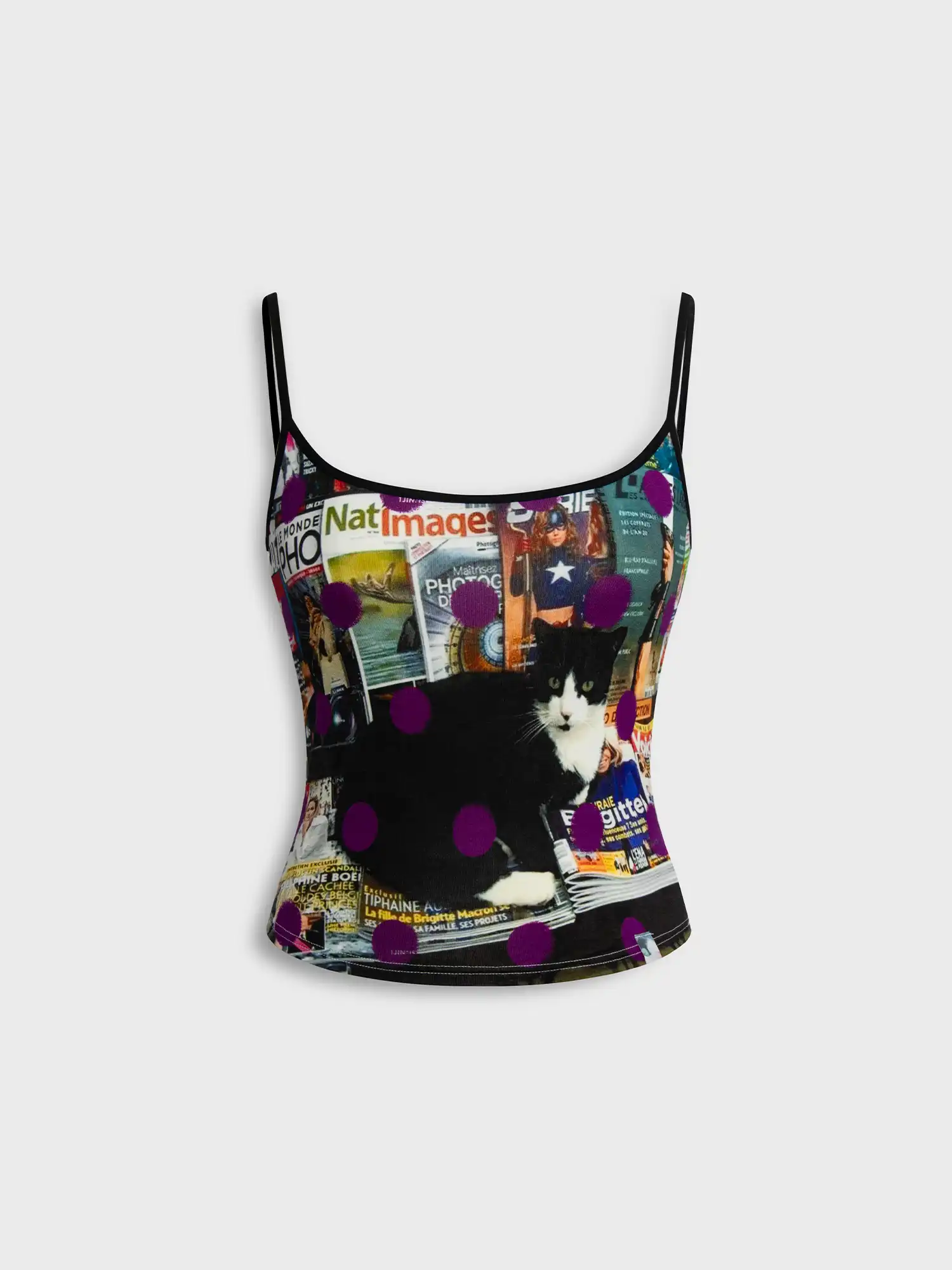 Kawaii Animal Print Tank - Image 15