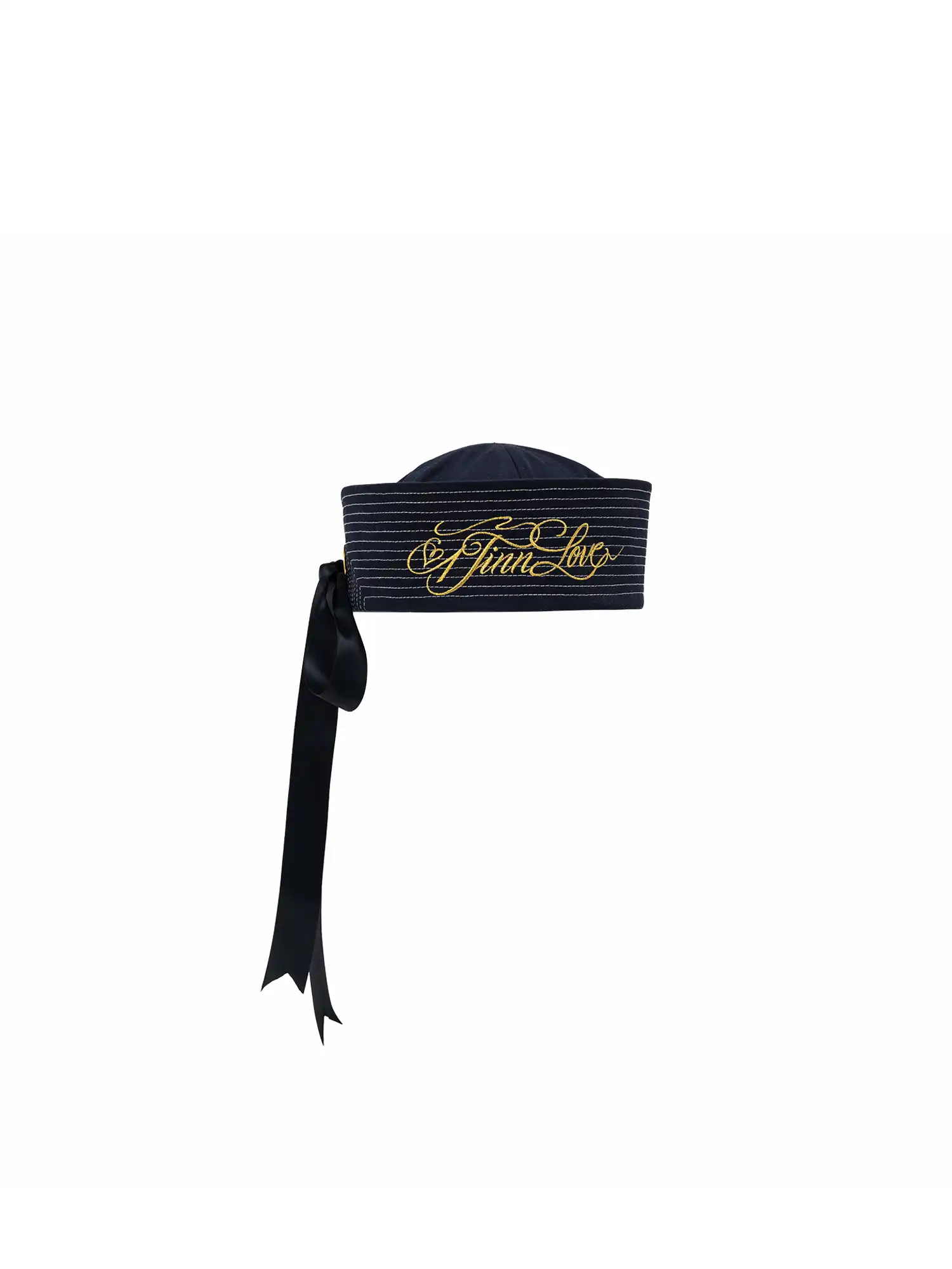 Nautical Bow Tie Ribbons Sailor Cap - Image 3
