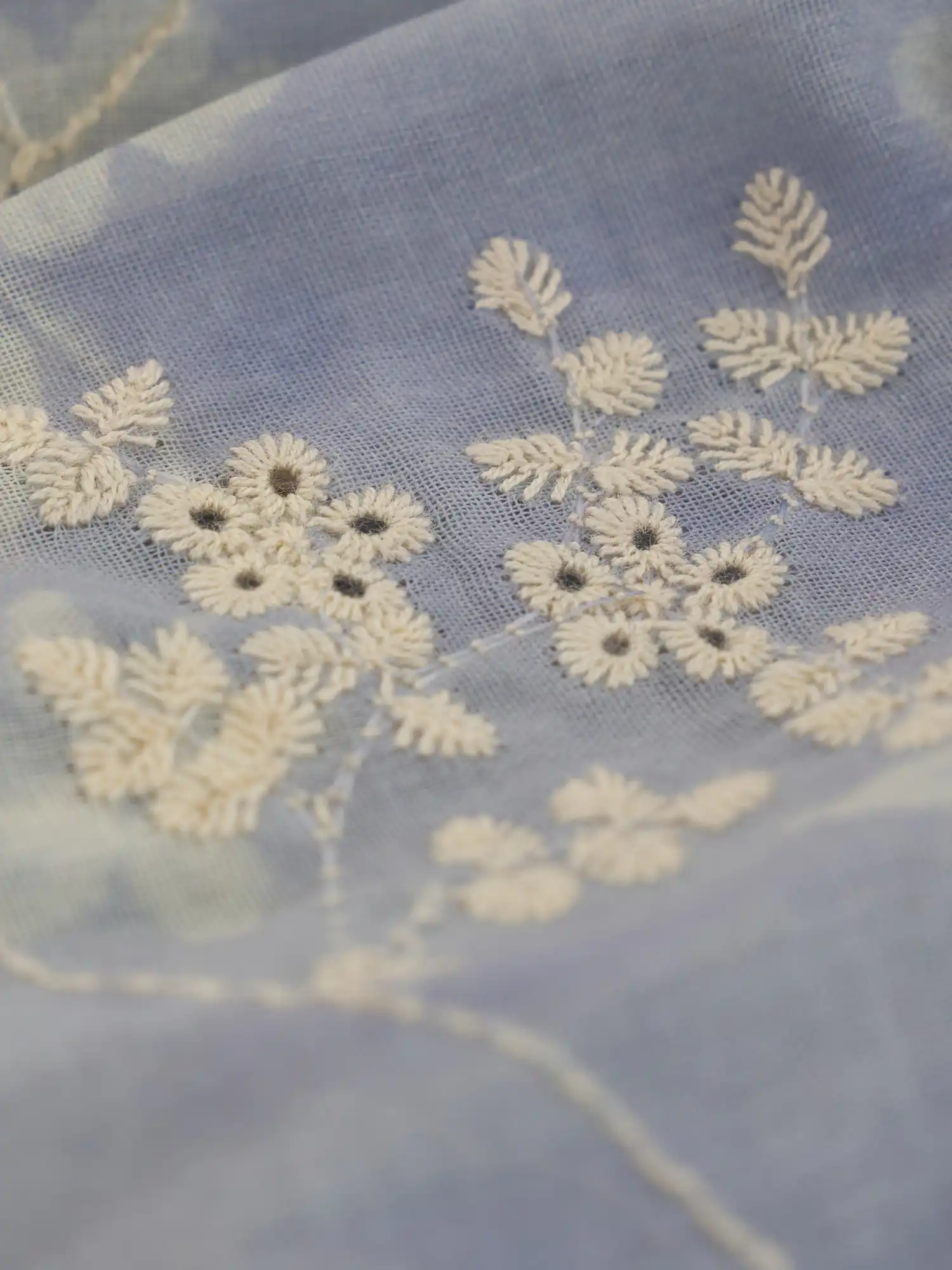 Off-Shoulder Embroidered Crop Top - Image 5