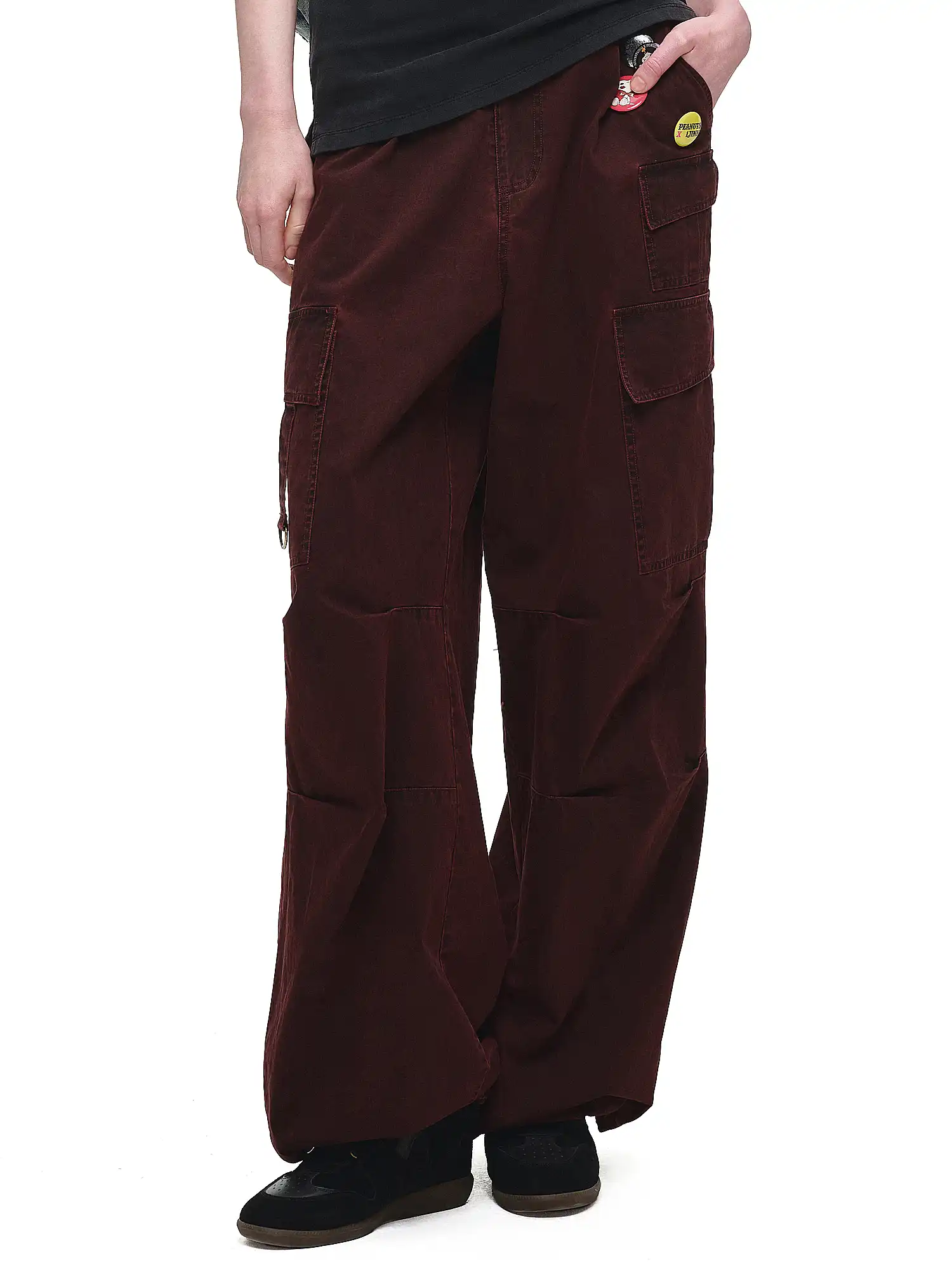 Oversized Cotton Baggy Cargo Pants