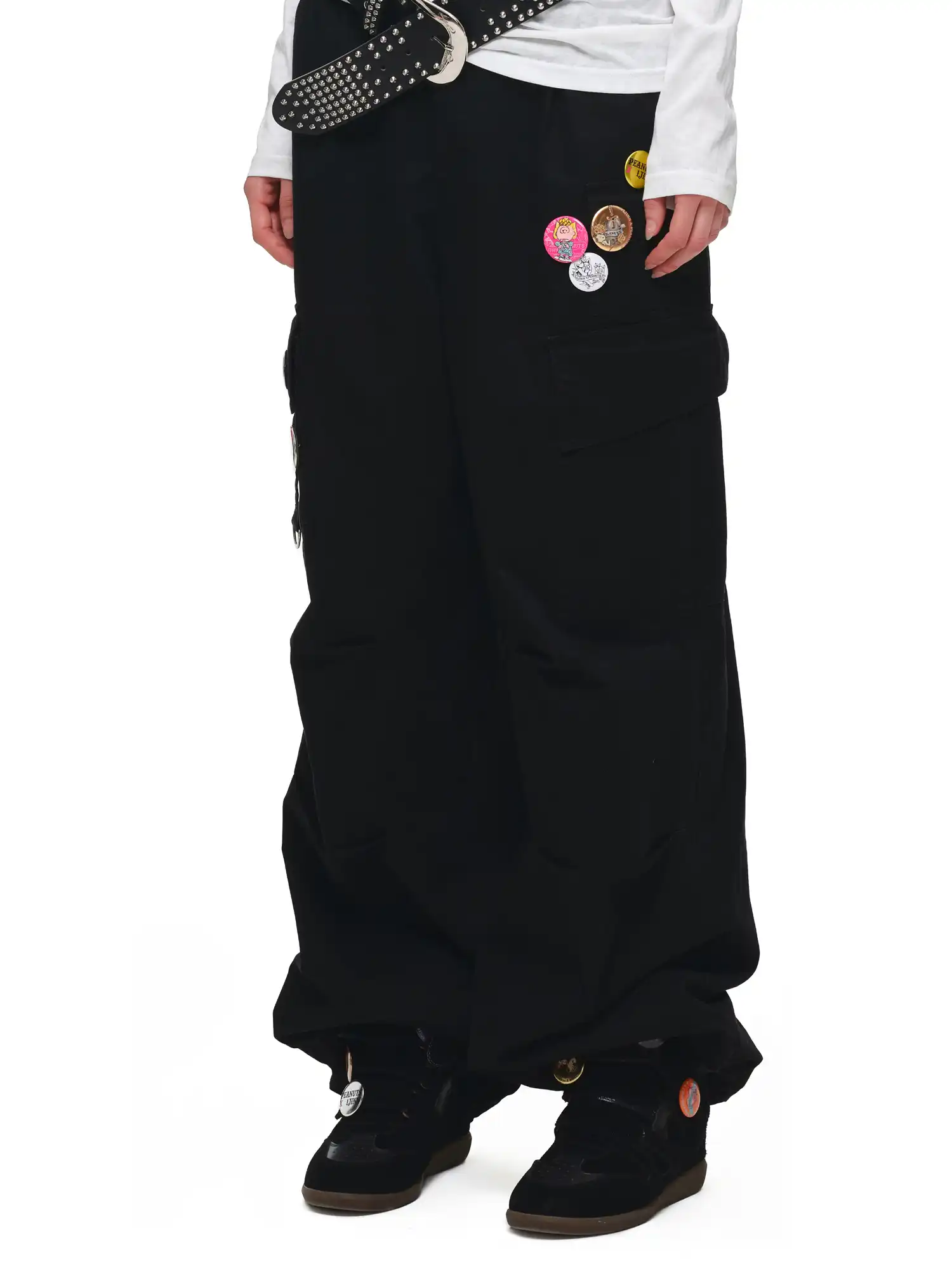 Oversized Cotton Baggy Cargo Pants - Image 13