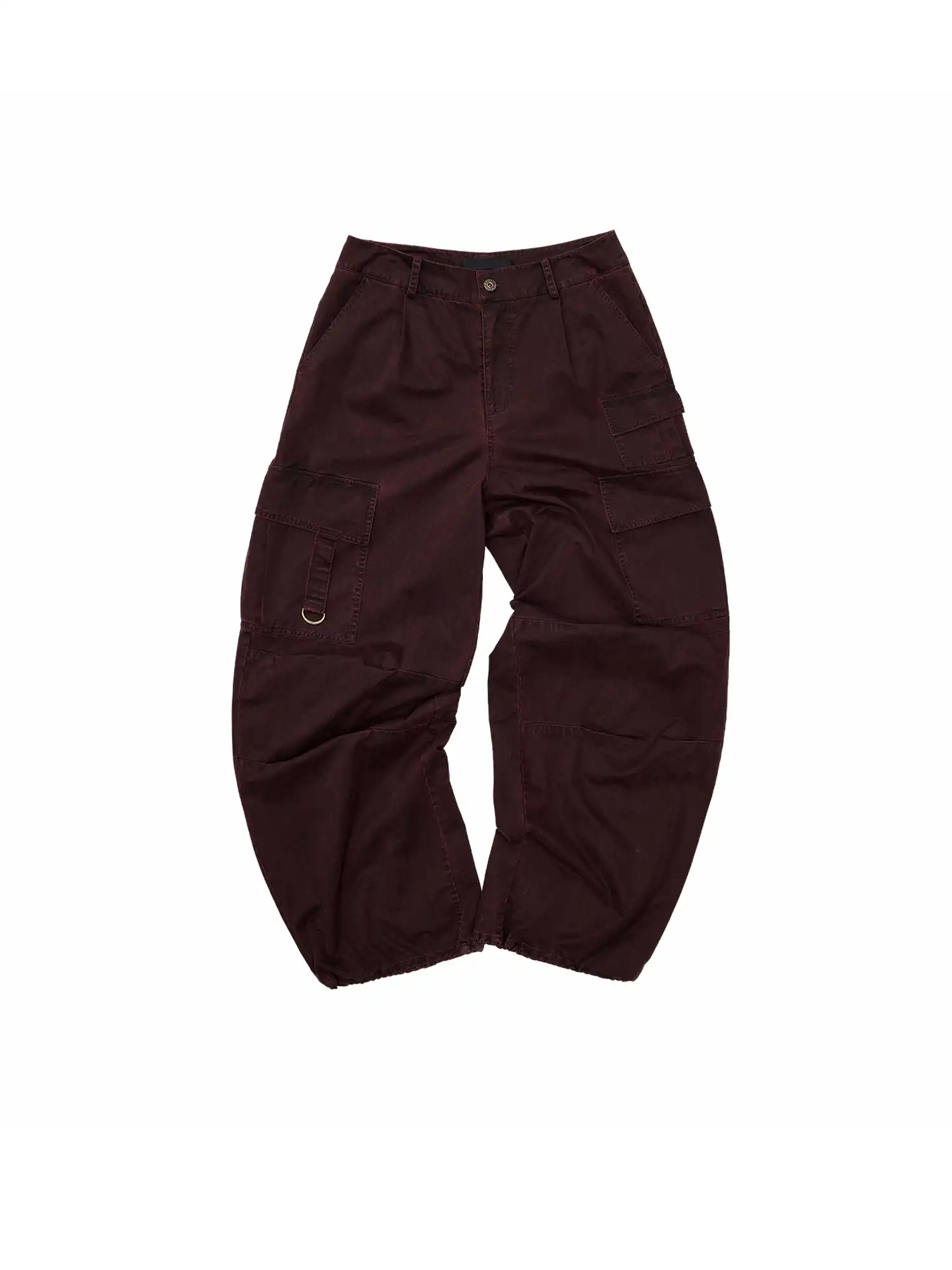 Oversized Cotton Baggy Cargo Pants - Image 3