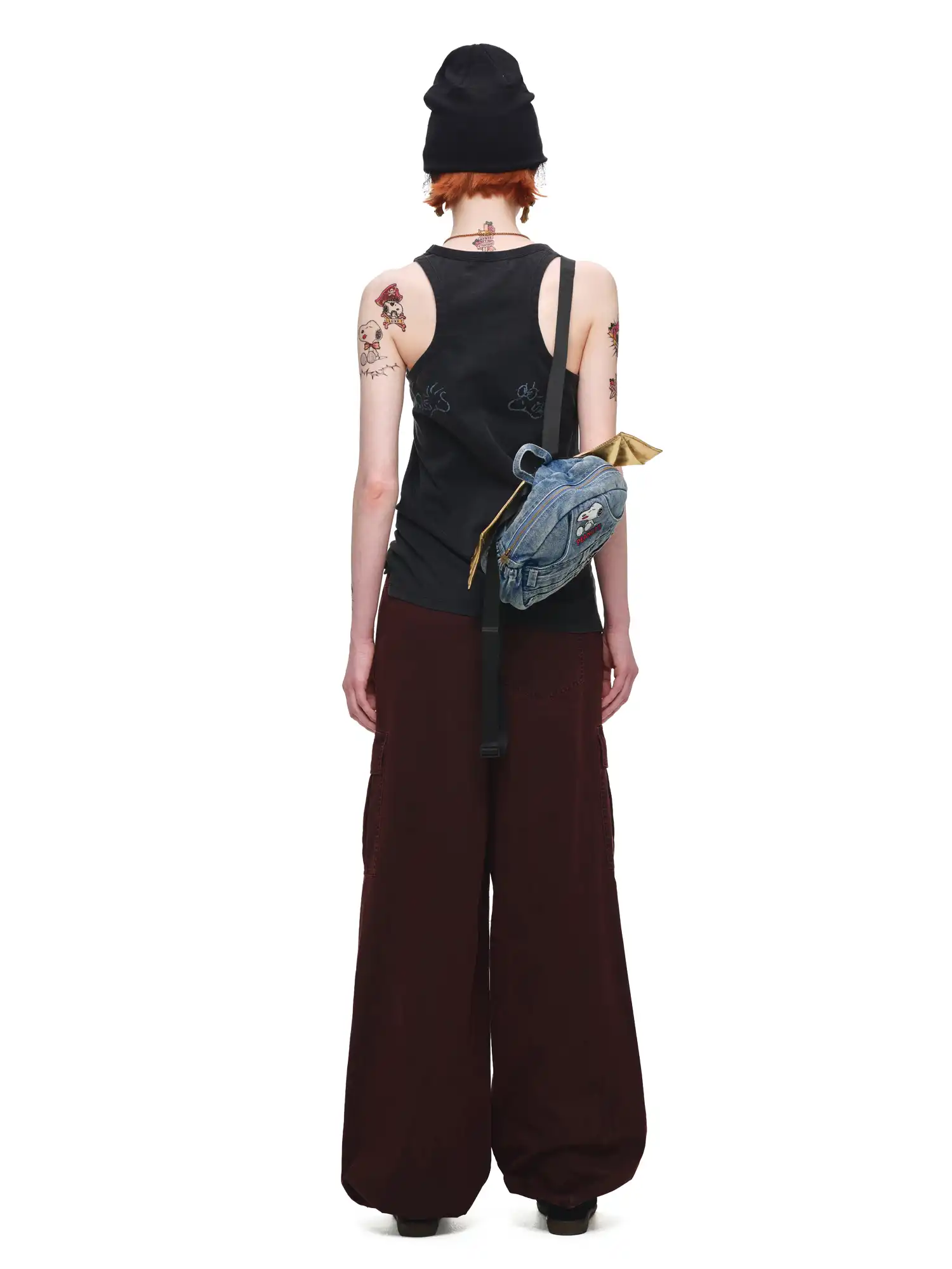 Oversized Cotton Baggy Cargo Pants - Image 6