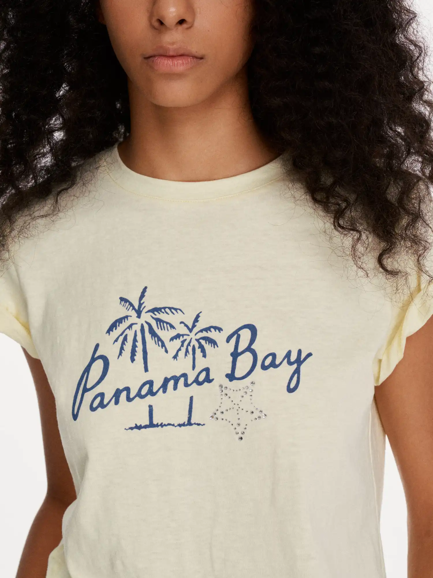 Panama Bay Vintage Cotton Graphic Baby Tee - Image 4