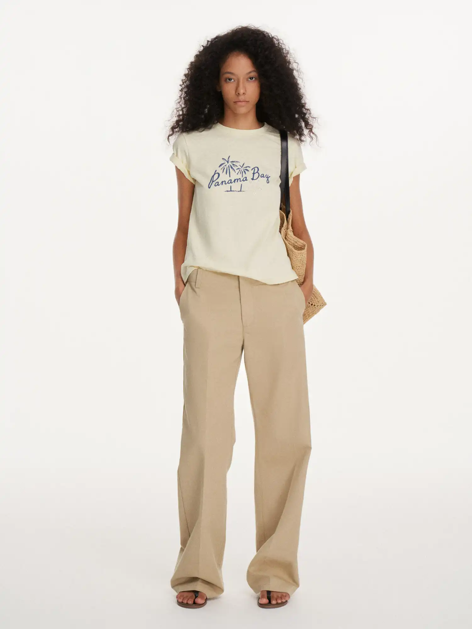 Panama Bay Vintage Cotton Graphic Baby Tee - Image 5