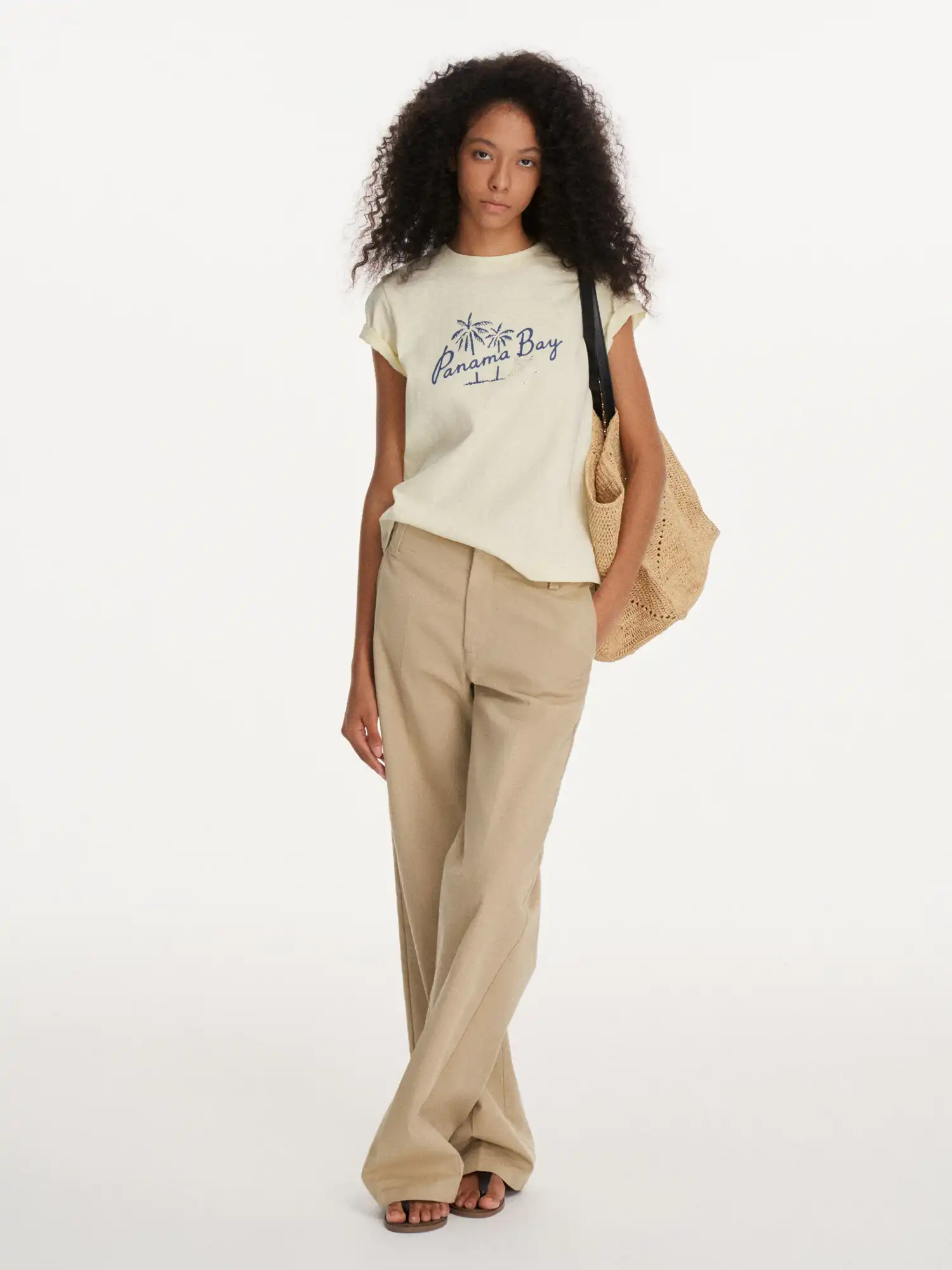 Panama Bay Vintage Cotton Graphic Baby Tee - Image 8