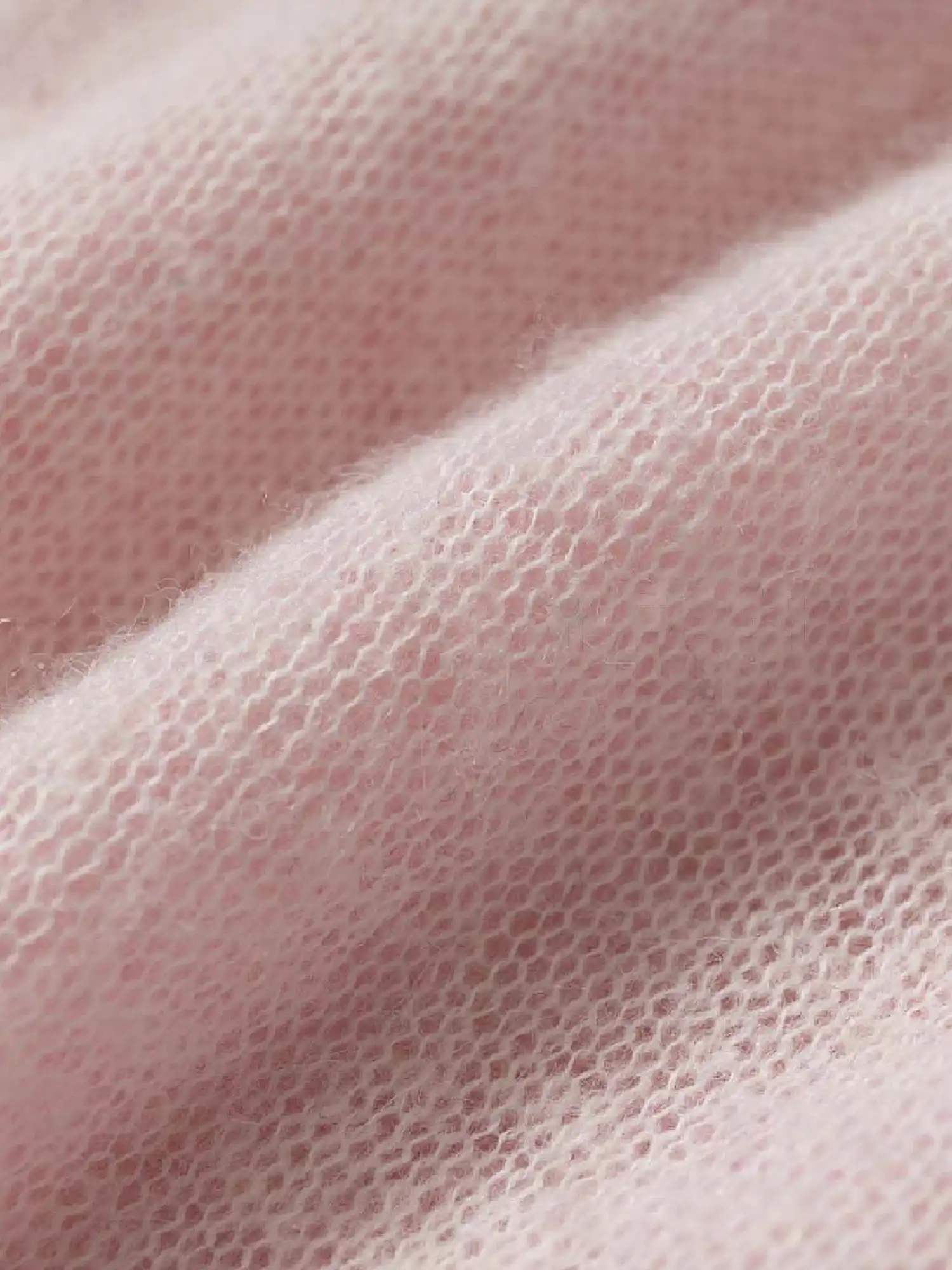 Petal Pink Layered Wool Blend Top - Image 7