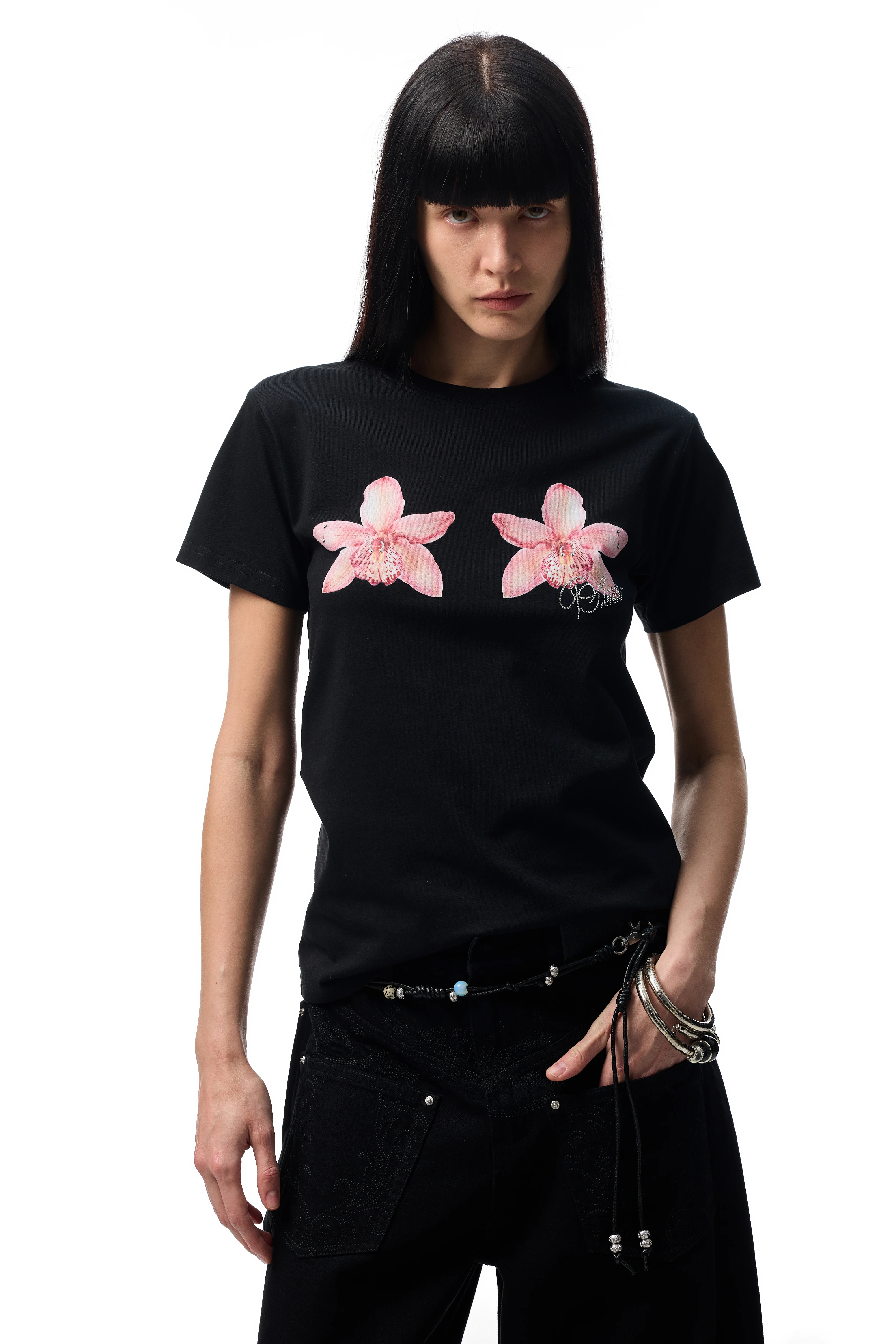 Petal Tide Graphic Loose Tee - Image 10