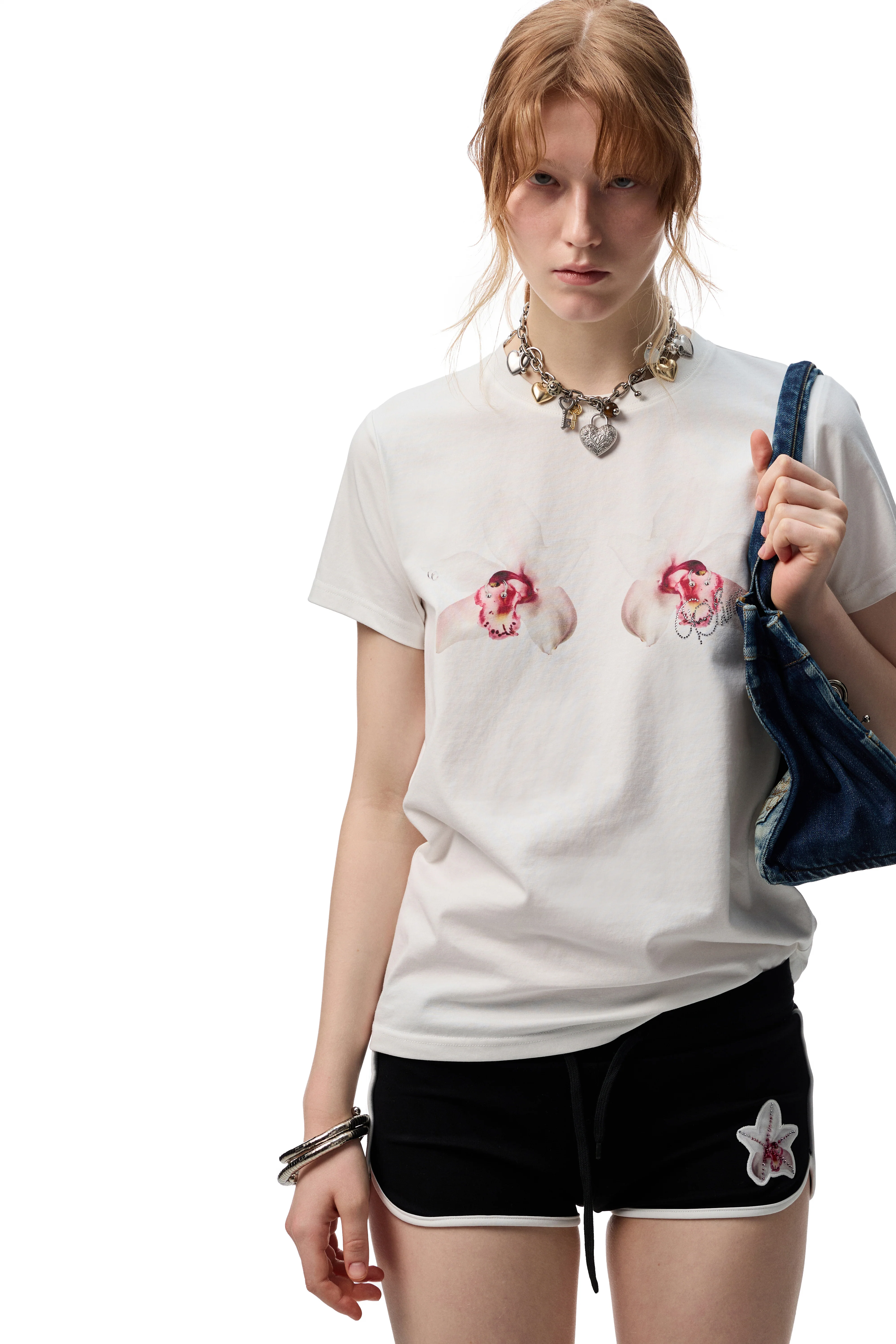 Petal Tide Graphic Loose Tee - Image 4