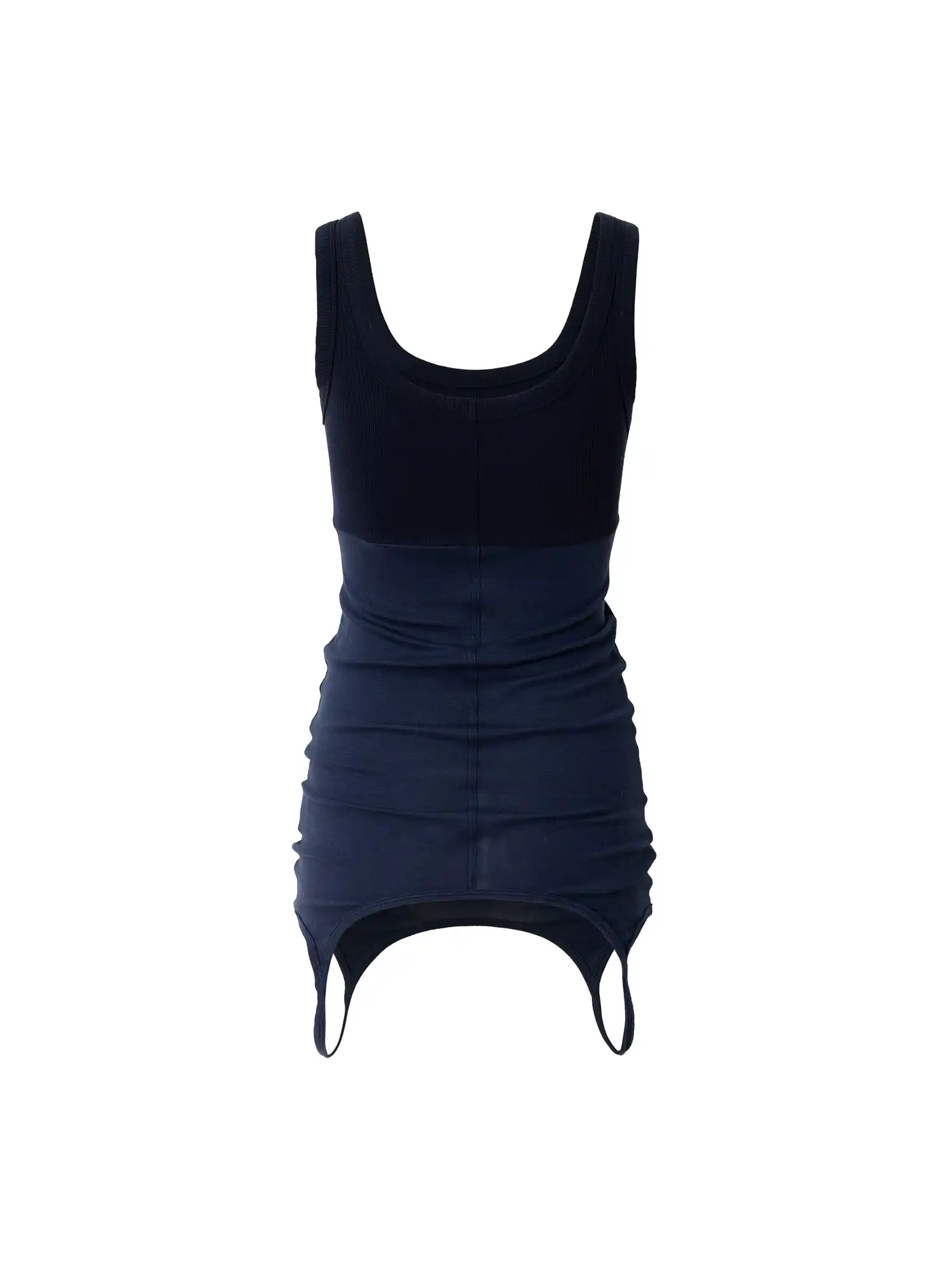 Scoop Neck Knit Longline Tank Top - Image 3