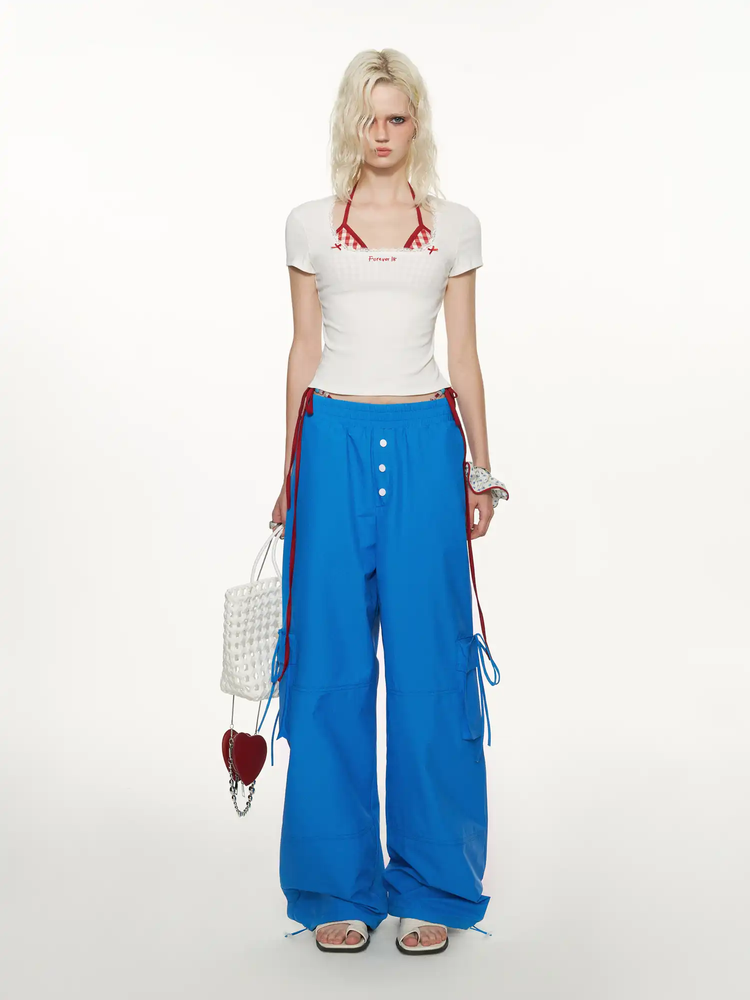Sportique Basic Crop Square Neck Top - Image 5