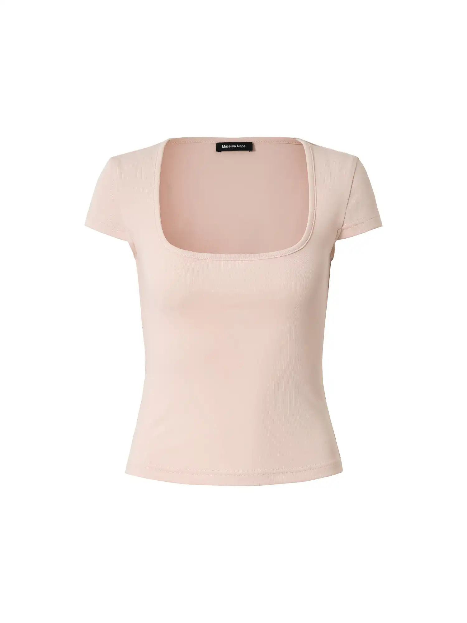 Square Neck Fitted Cropped T Shirt - Image 7