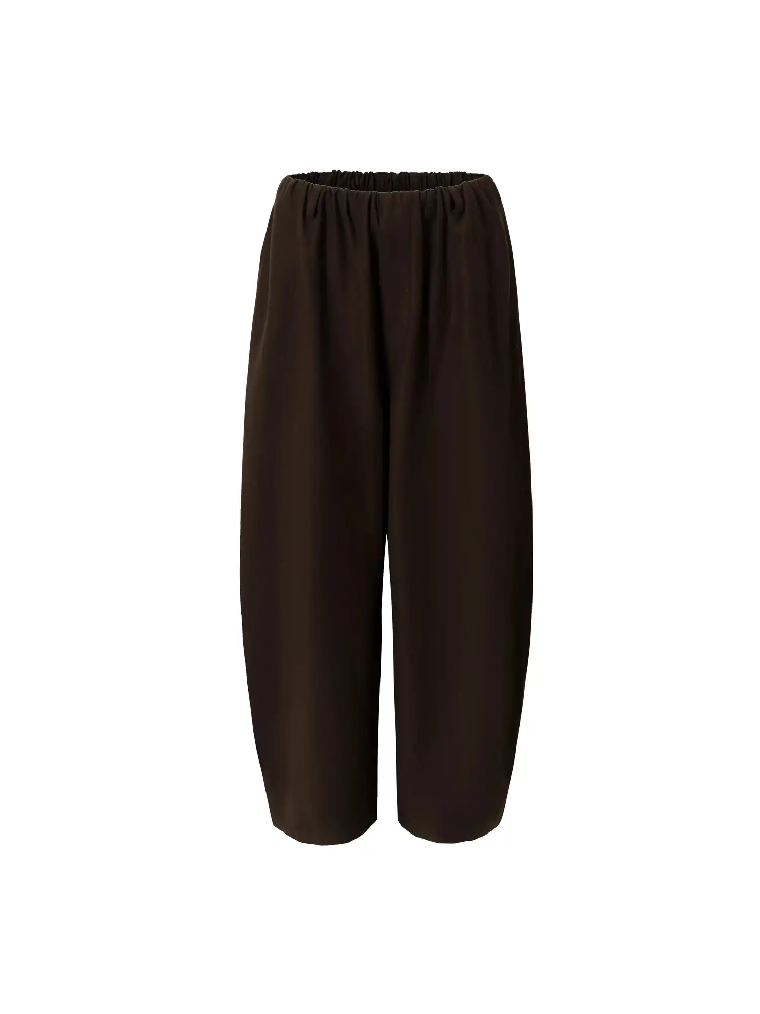 Tencel-Cotton Pleated Barrel Pants - Image 9