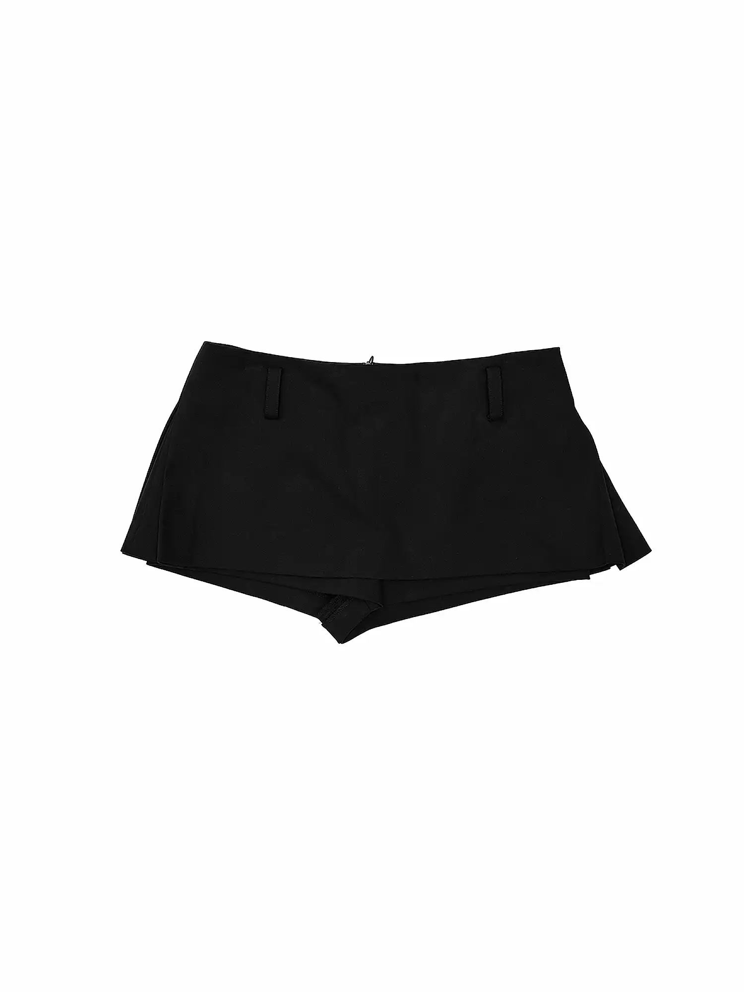 Twill Low Rise Trench Mini Skirt - Image 9