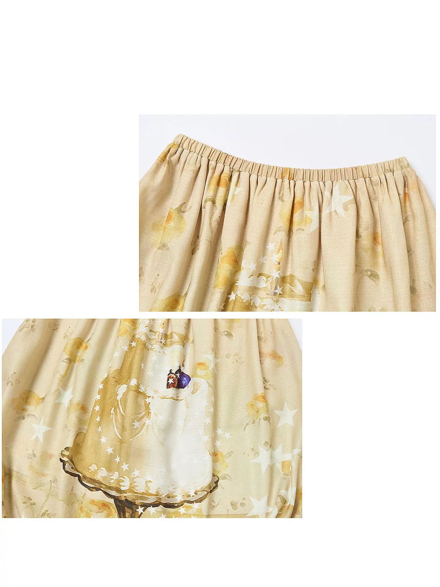 Vintage Drawstring Bubble Skirt - Image 10