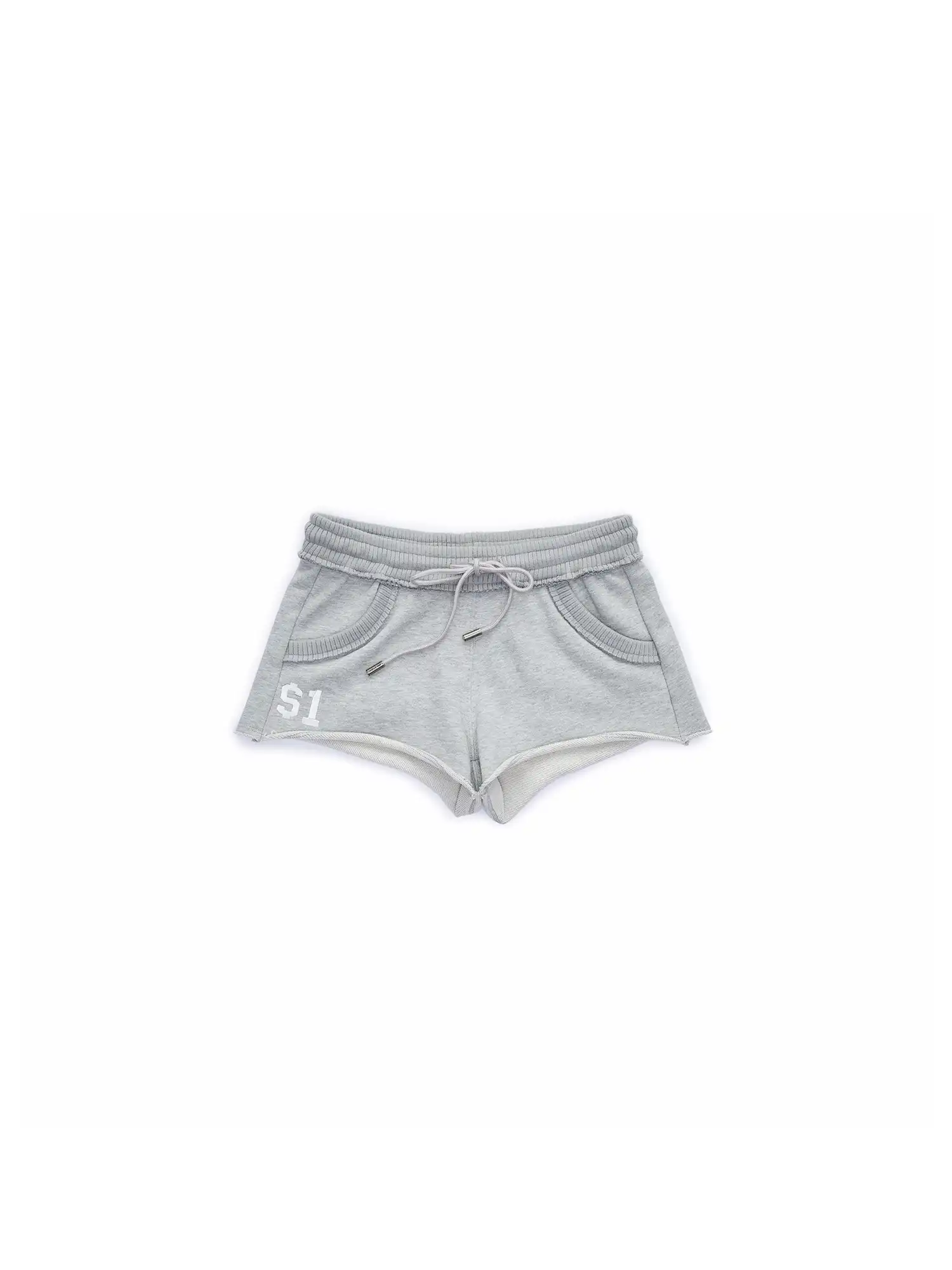 Y2K Low Rise Embroidered Camo Sweat Sexy Shorts - Image 10