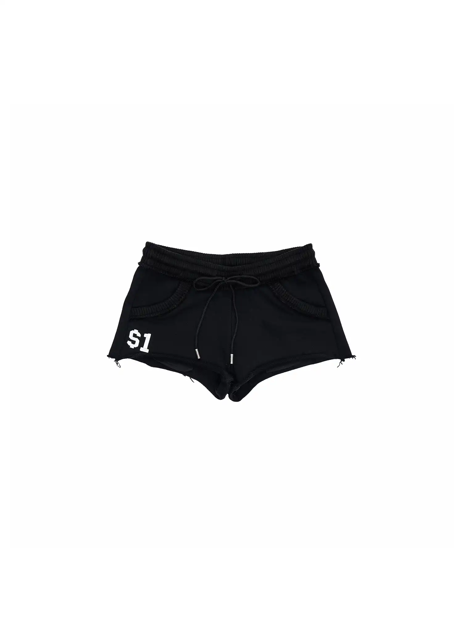 Y2K Low Rise Embroidered Camo Sweat Sexy Shorts - Image 14