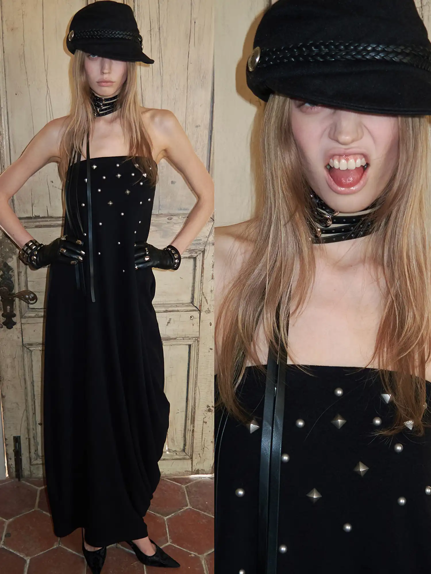 Y2k Multi Layer Rock Fringe Tassel Belt