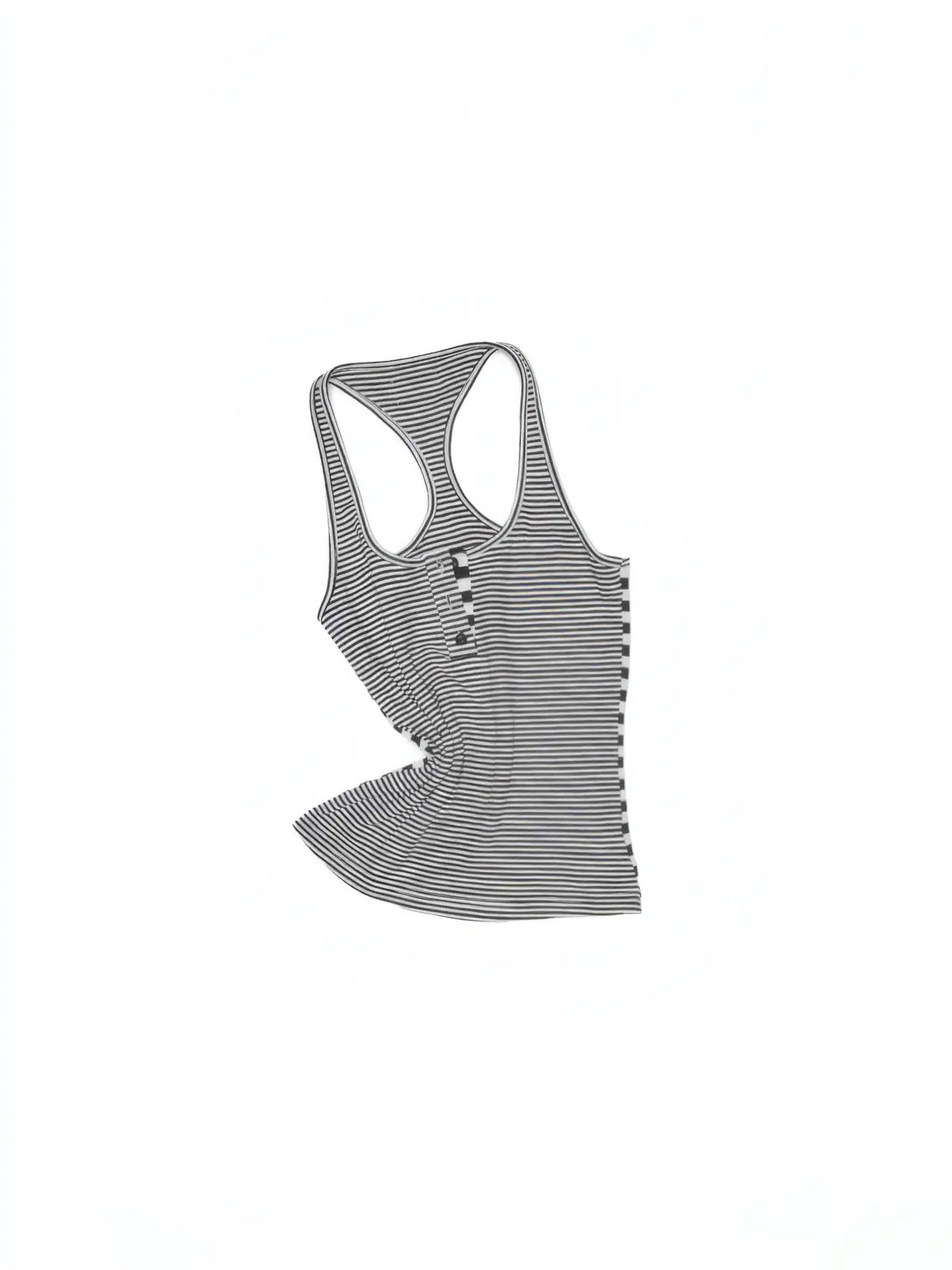 Y2K Stripe Knit Fitted Tank - Image 7